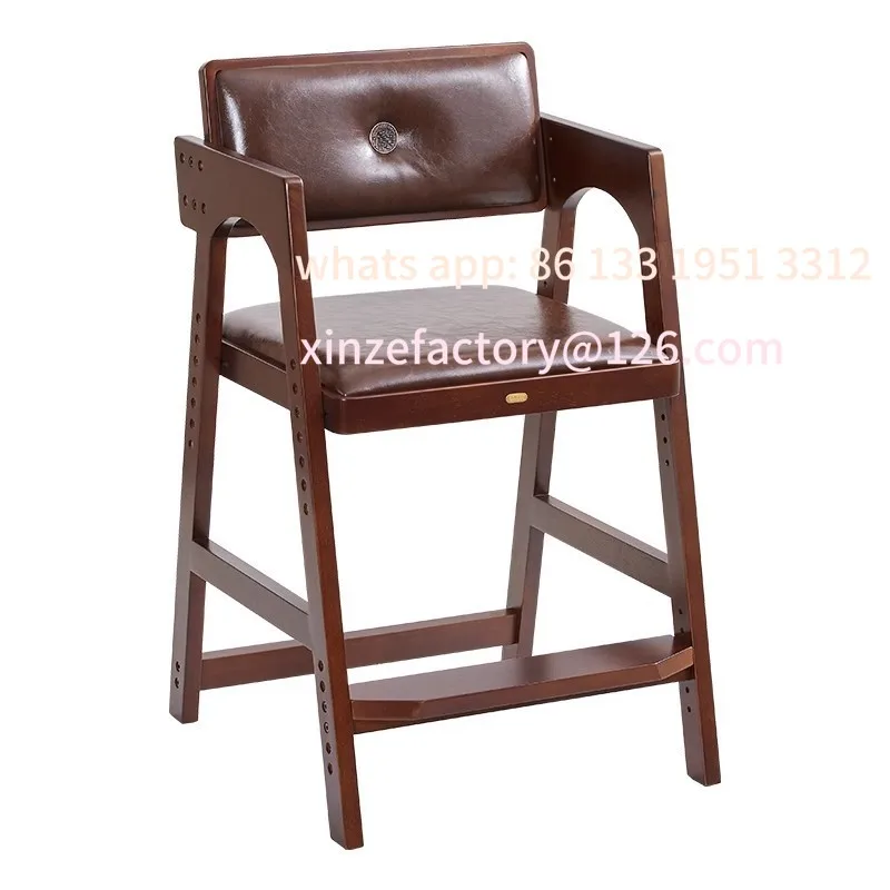 

Lifting chair, primary school student seat, desk, writing chair, home dining chair, solid wood growth chair