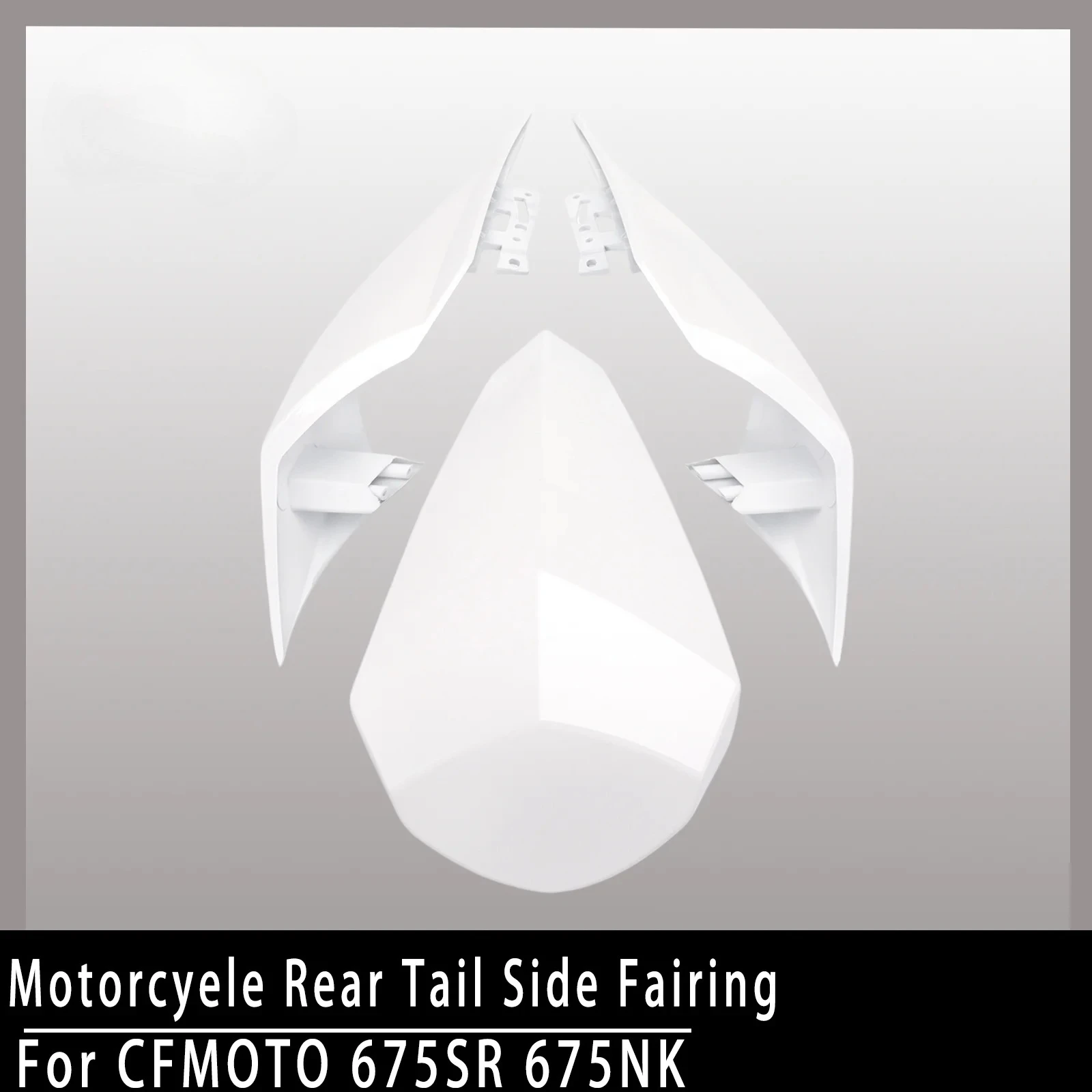 

Para CFMOTO 675SR 675NK 675SR-R 675SS Accesorios para motocicleta Cubierta asiento trasero Carenado Cubierta cola asiento tra