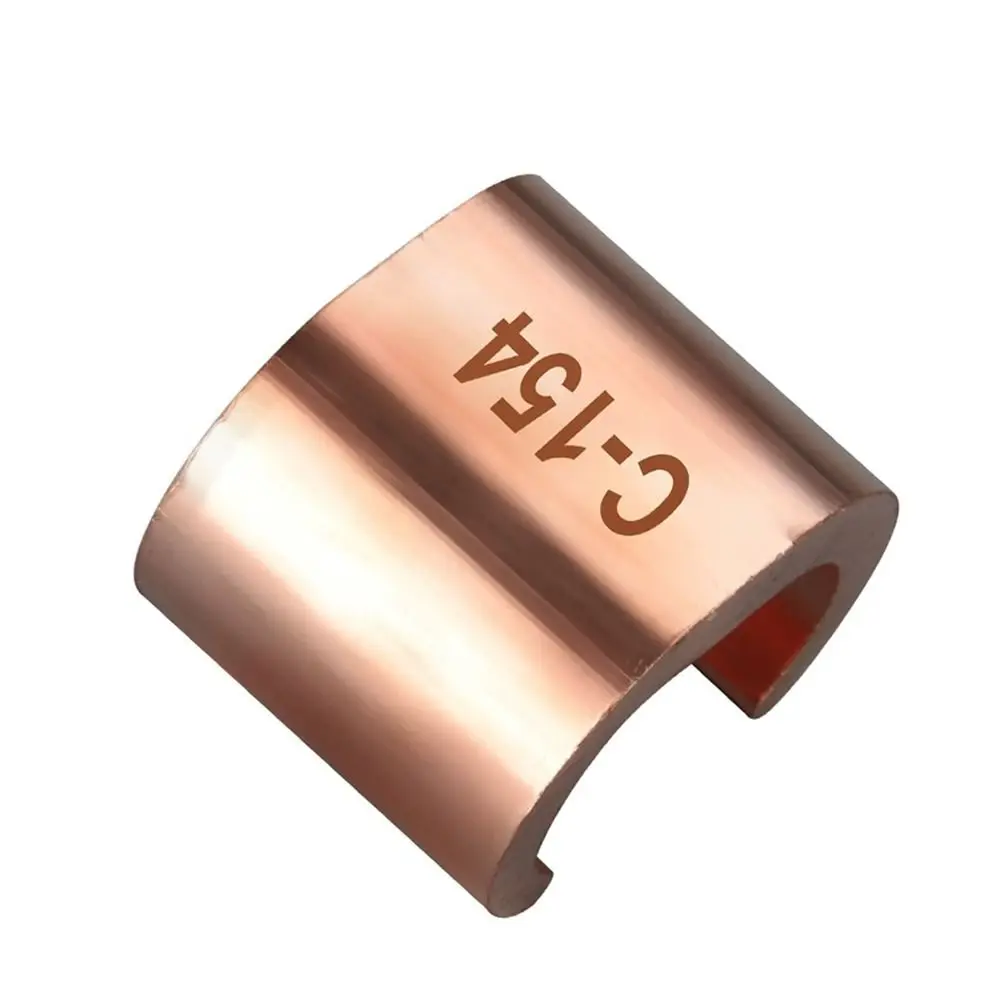 C Type Clip Buckle C Type Copper Wire Clip Copper Copper C-shaped Clamp Wire Connector Cable