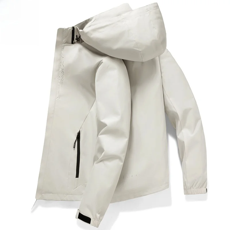 

TUCANO Мужская повседневная ветровка Jaet, уличная водонепроницаемая куртка из полиэфирного волокна, длинная свева, украшение на молнии, весенне-осенняя одежда