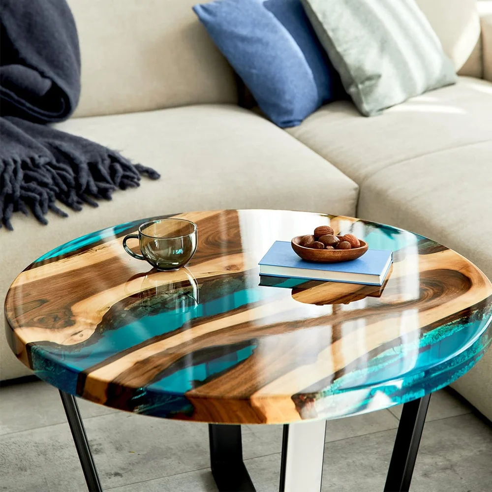 

Формы для стола из смолы 50 см, большие круглые формы для эпоксидных столов, для сервировочных досок, журнальных столиков с эффектом реки, для DIY-проектов и декора дома