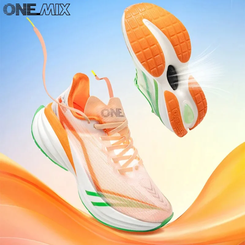 

ONEMIX Ladies' Professional Running Shoes With Mesh Upper Ultra-Lightweight Shock-Absorbing And Breathable Men's Sports Shoes650
