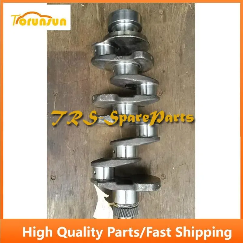 Crankshaft for Yanmar S4D106 4D106 Engine Komatsu Backhoe Loader WB97S-2 WB150