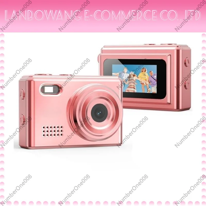 Plated Mini Digital Keychain Camera Portable Small Video Photo Camera for Outdoor Travel Pocket Snapshots