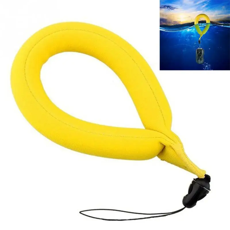 For GoPro Accessories Yellow Floating Foam Wrist Strap for Gopro Hero 4 3 Xiao mi Yi Sjcam Sj4000 Sj5000 Sj7000 Action Camera