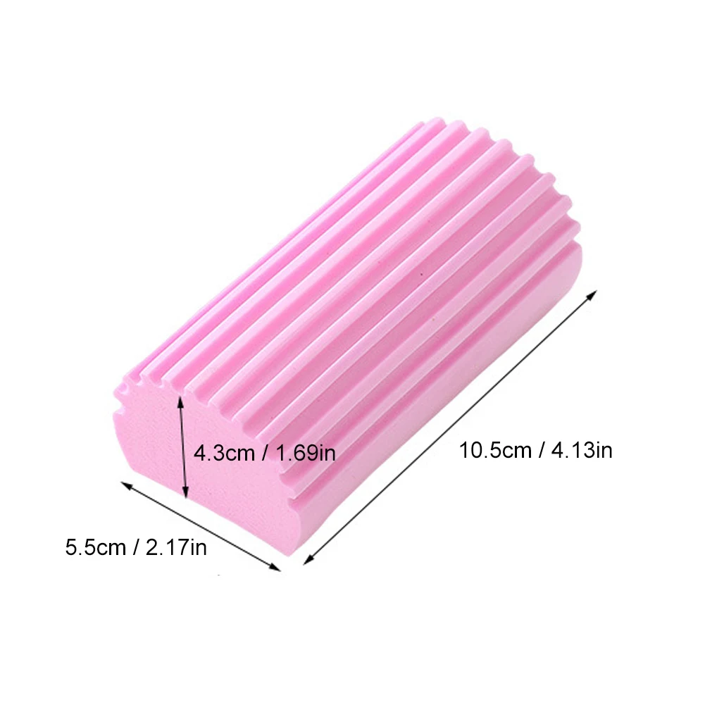 Damp Clean Sponge Duster Super Water Absorption Cleaning Sponge Brush Reusable for Cleaning Blind Vent Window Track Faucet Table