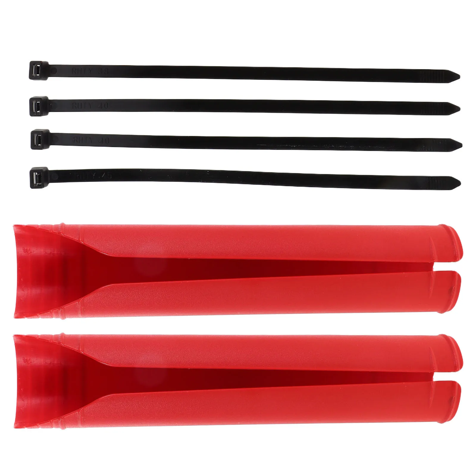 

1Set Motorcycle Front Fork Protector Cover Plastic Shock Absorber Guard Wrap Accessory Dirt Bike Front Fork Boot Replacement