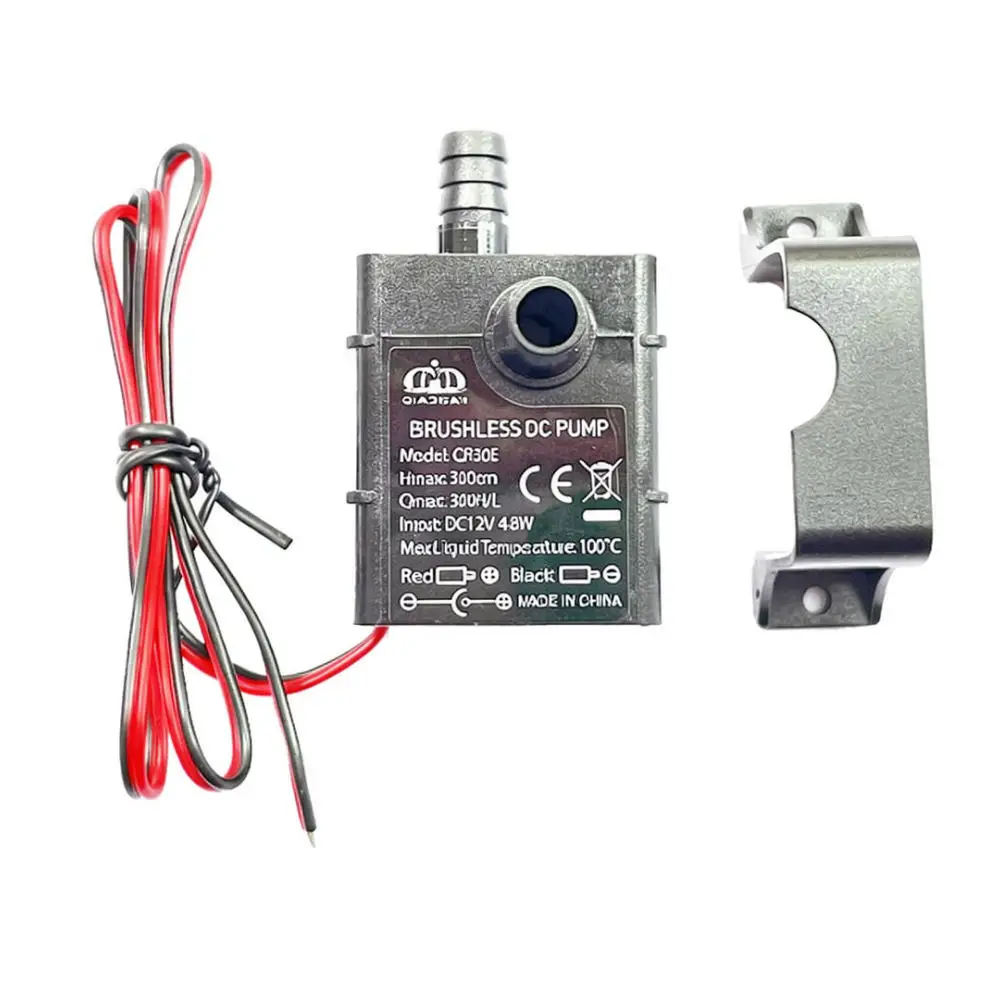 For For Qiaoran QR30E DC 12V Brushless Micro Water Pump Centrifugal Circulation Pump For PC Cooling Hydroponic Fountain Tool