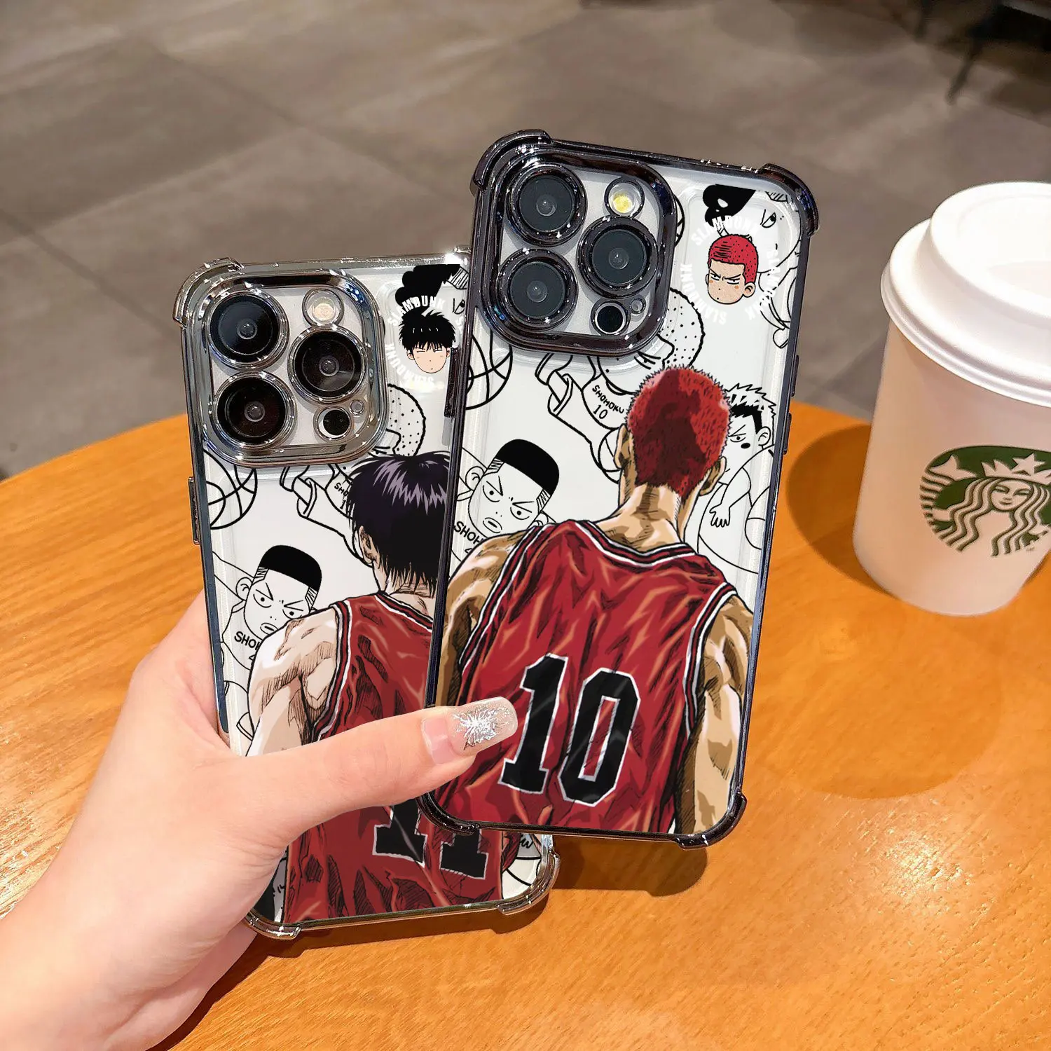 

Slam Dunk New Anime Plating Case For Oppo A98 A97 A9 A79 A78 A76 A74 A72 A5 A54 A55 A17 A16 A15 A3 4G 5G Anti-Fall Cover