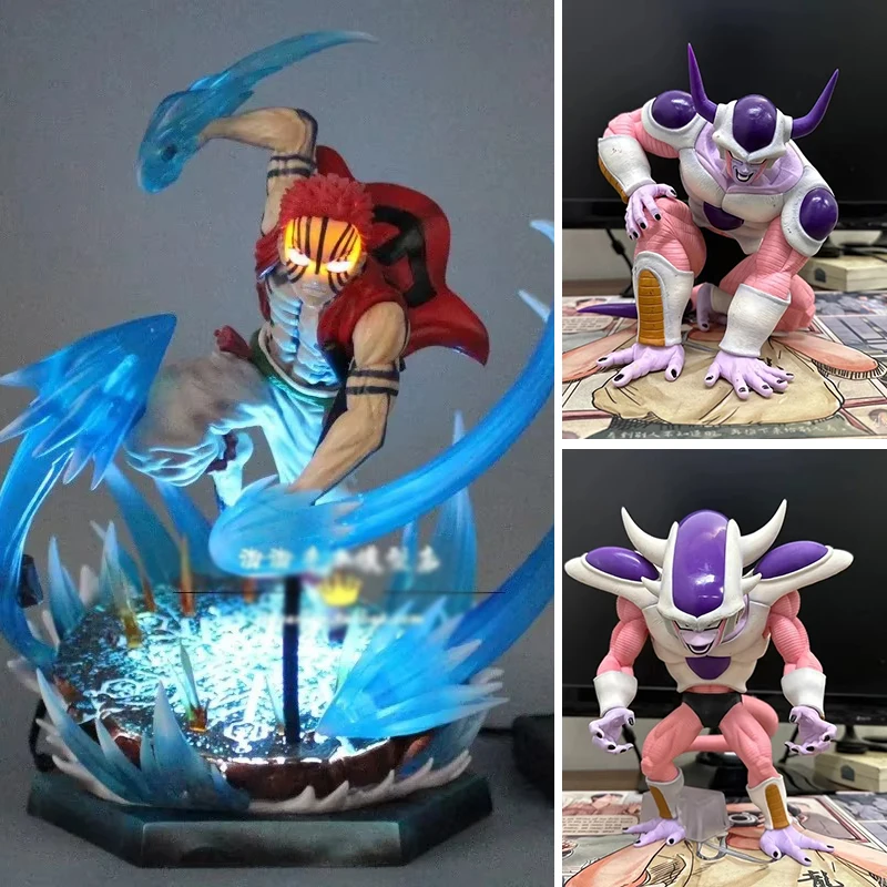 

Anime Fights Akaza Hakuji Figure Decoration GK Twelve Kizuki Demon Slayer Akaza Action Figure Model PVC Collectible Ornament Toy