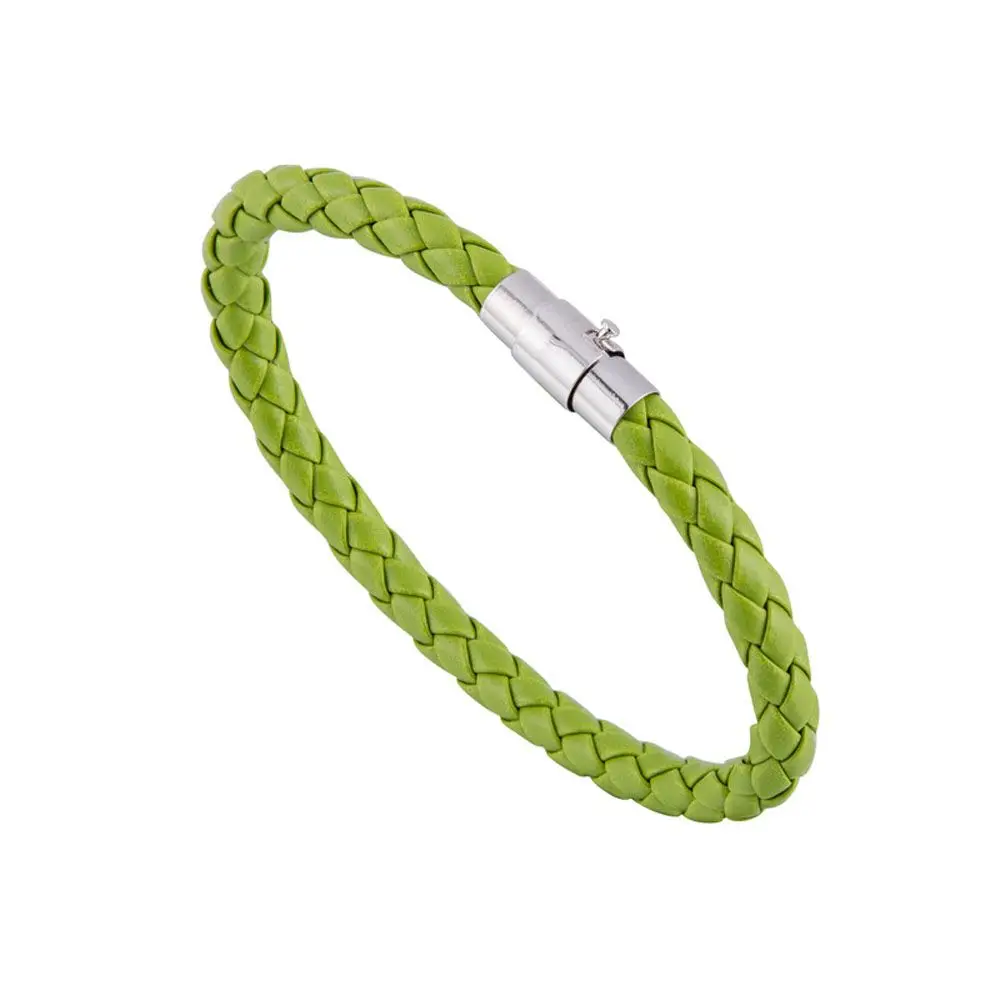 Woven Rope Unisex Braided Women Men 1 Piece Gift Bracelet Jewelry Magnetic Clasp Fashion Accessories