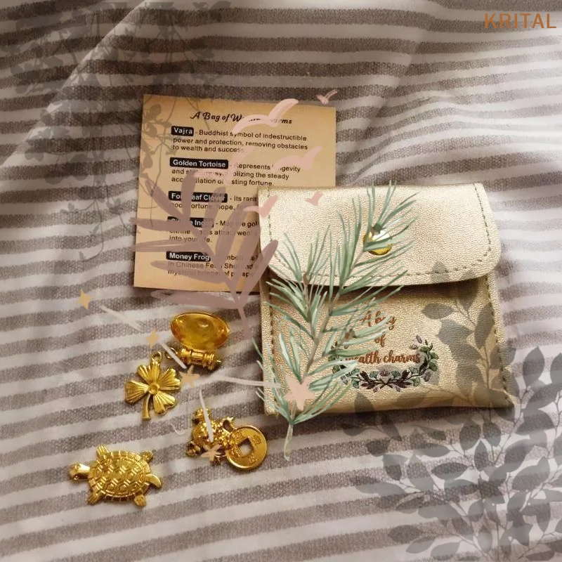 5 Pcs Fengshui Lucky Frog Wallet Charm Money Biting Golden Frog Alloy Amulets Ornaments For Good Fortune Financial Stability