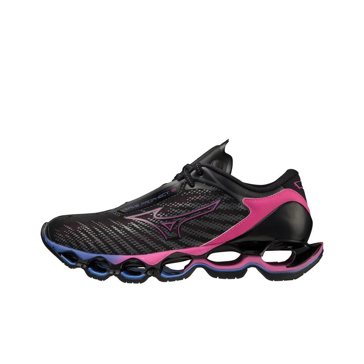 

Mizuno Women's Wave Prophecy 12 'Black Oyster' 411388-9H9H