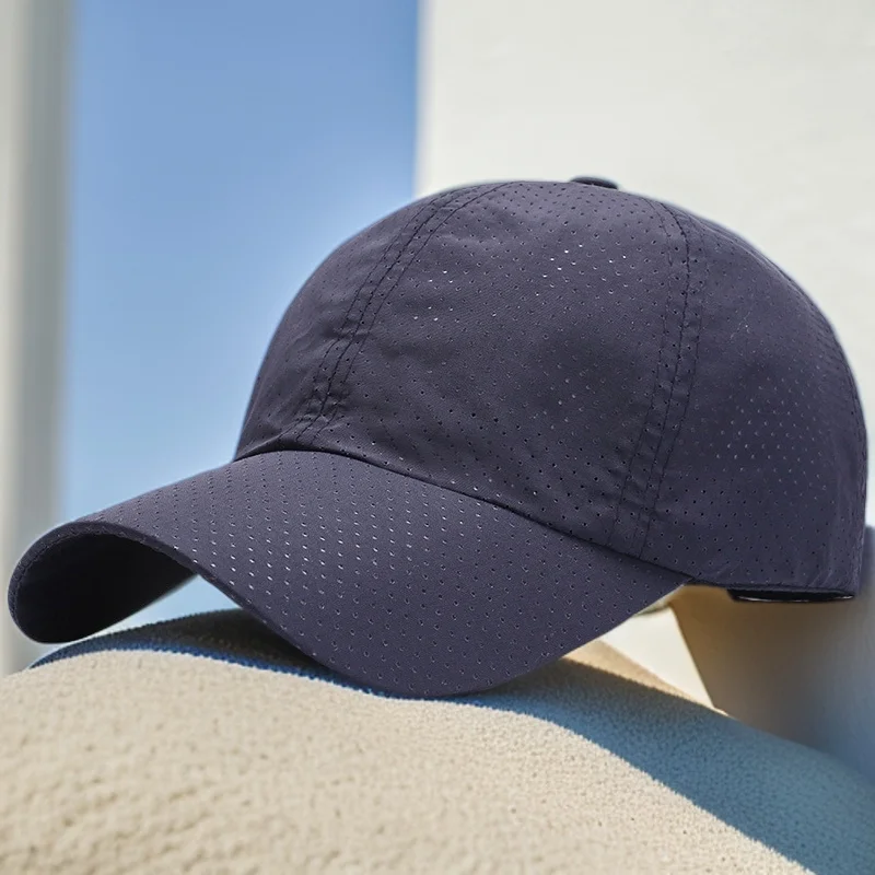 قبعة صيفية للرجال رقيقة سريعة التجفيف بطة اللسان في الهواء الطلق واقية من الشمس الرجال الشمس عادية الصيد الظل قبعة بيسبول المرأة قبعة 2