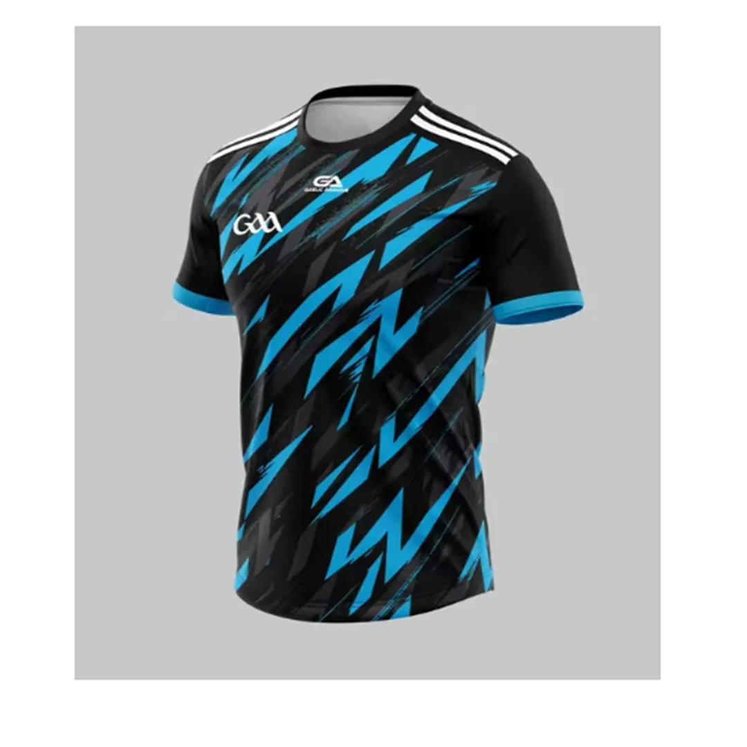 Colorful Football Uniforms Men\'s and Women\'s Football Shirts Jersey Training T-Shirts Tennis Training Wear Sports Fitness Wear