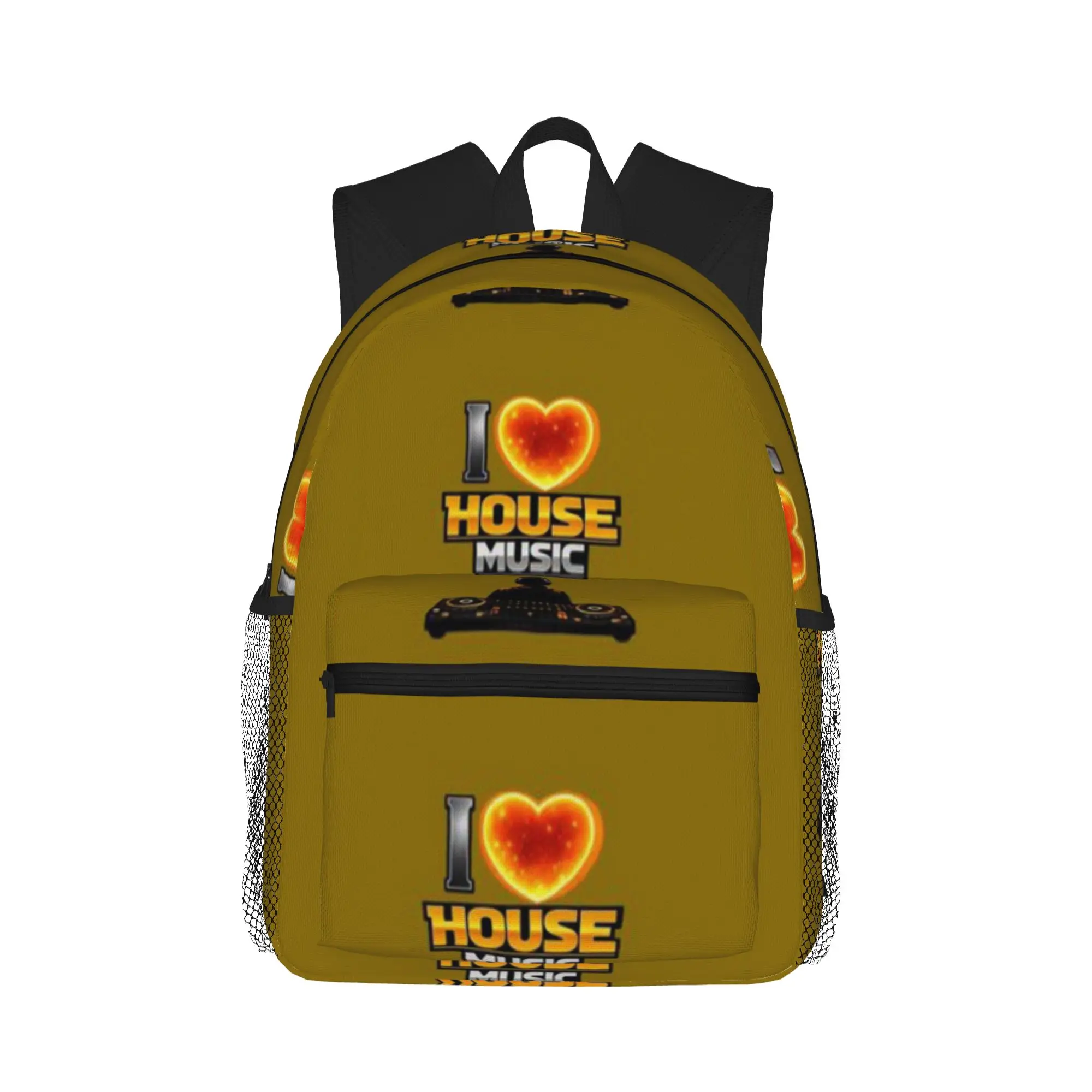 

House Music Confession Casual Backpack for Students and Adults Student
