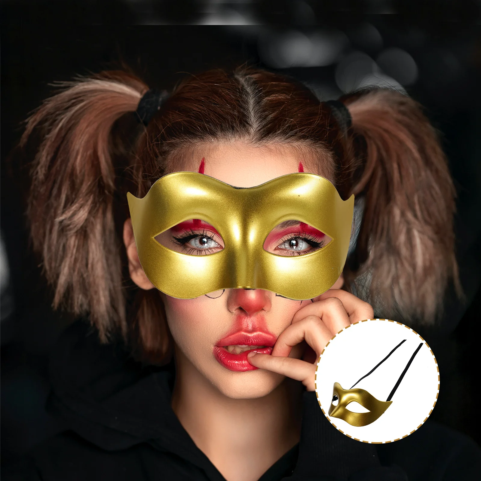 

Festival Adult Masks Half Face Halloween Cosplay Decoration Masquerade Women Man
