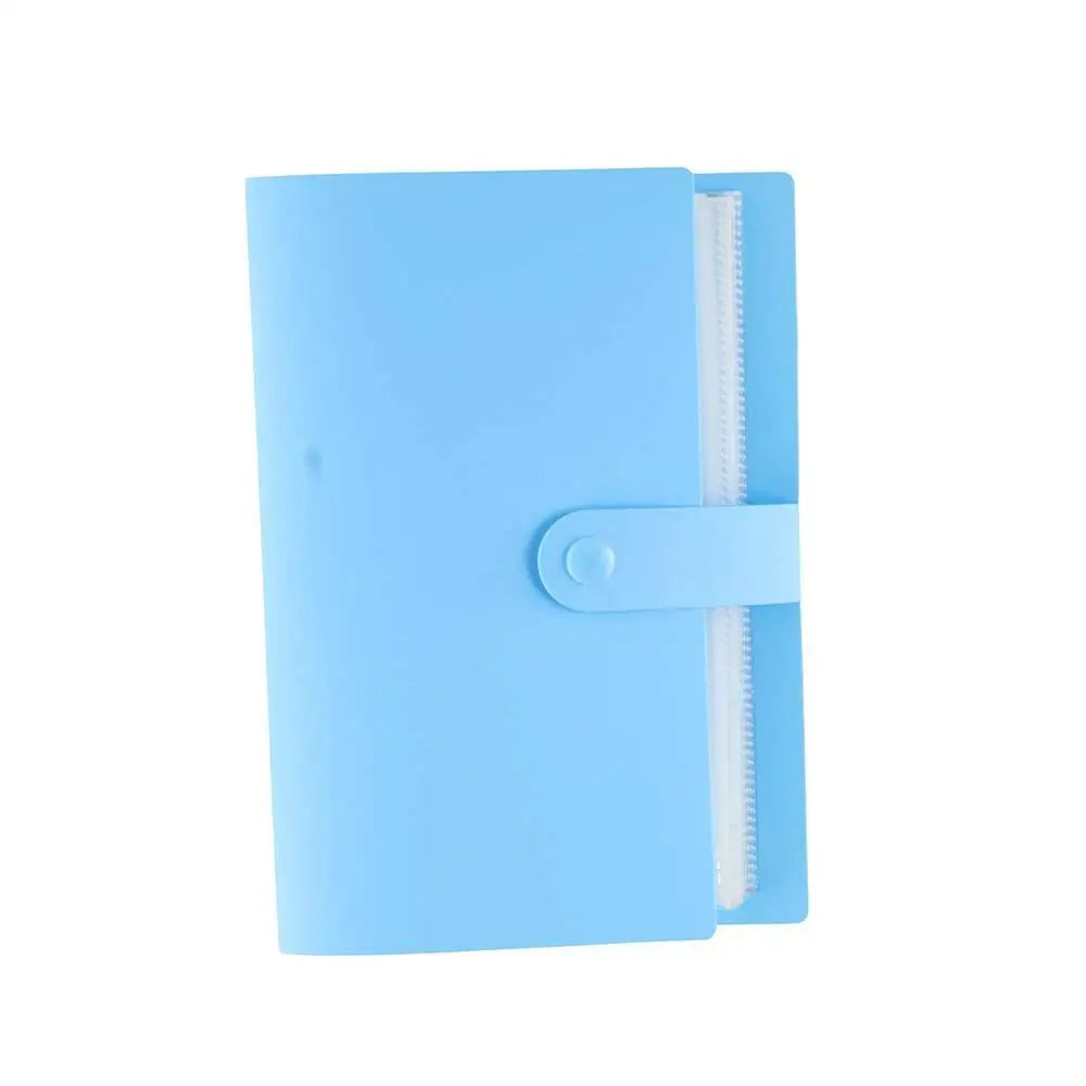 Large-capacity 100 Bills Collection Album Waterproof Korean Style Money Storage Book Dustproof Inner Leaf Ticket Card Book