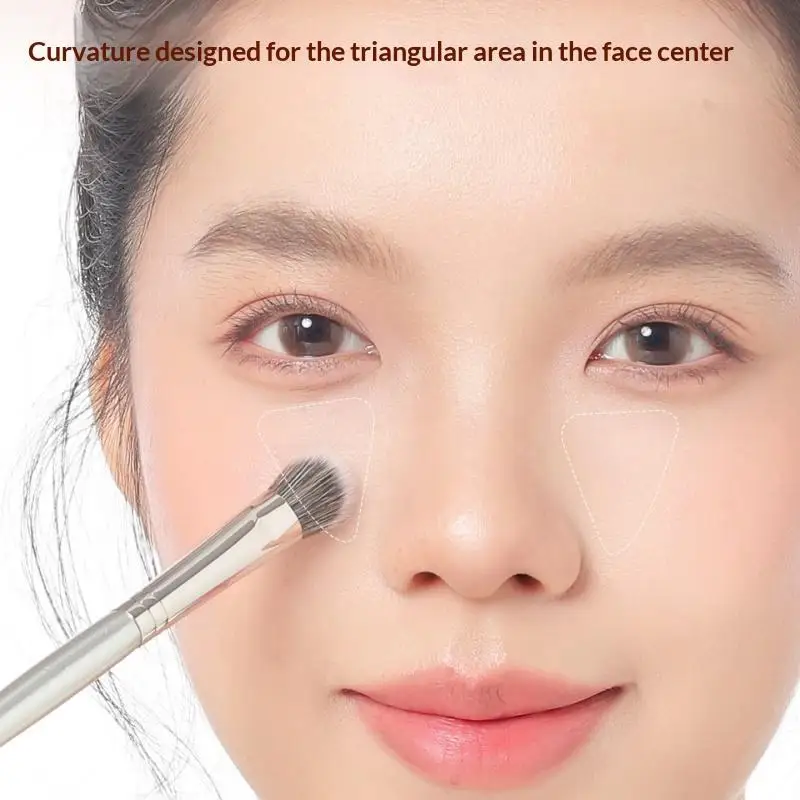 Professional Premium Contour Blusher Brushes Liquid Foundation Shadow Repairing Brushes Women Face Base Makeup Beauty Tools