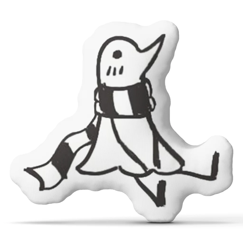Goodnight Punpun Oyasumi Funny Pillow Cushion Irregular Stuffed Throw Pillow Home Decor Gift Sofa Bed