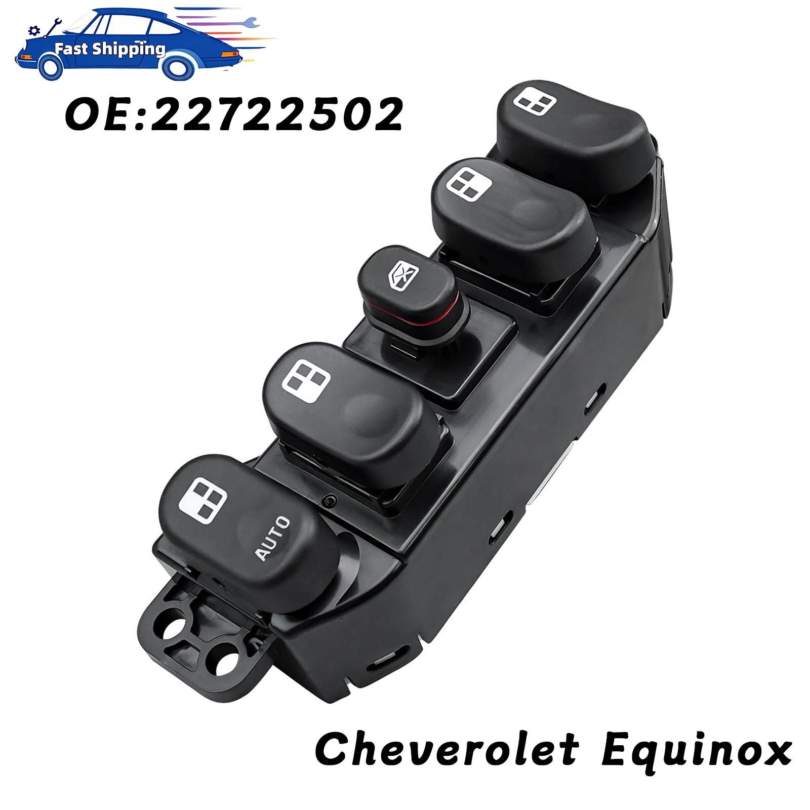 

22722502 for Chevrolet Equinox Sport Utility 2005 2006,Auto Electric Master Power Window Switch Lifter Control Button