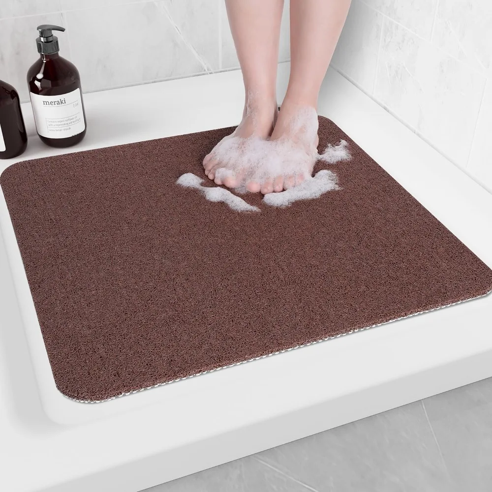 

Non Slip Bathtub Mat, Foot Scrubber Anti Slip Fast Drying Shower Mat for Tub, Floor,Bathroom,