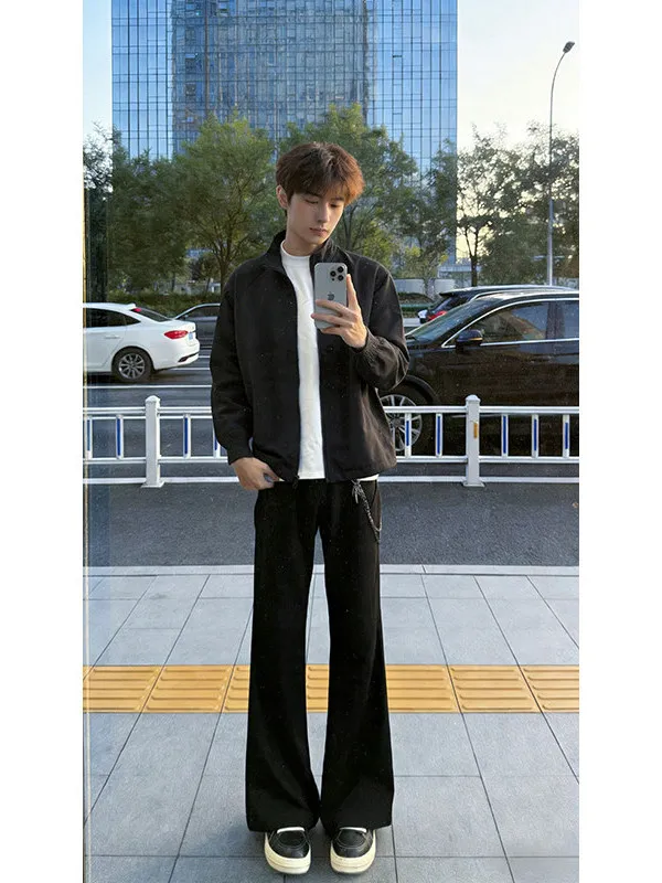 

Мужская легкая демисезонная куртка Bla с воротником-стойкой для активного отдыха, ветрозащитная, из мягкой ткани, для работы и спорта