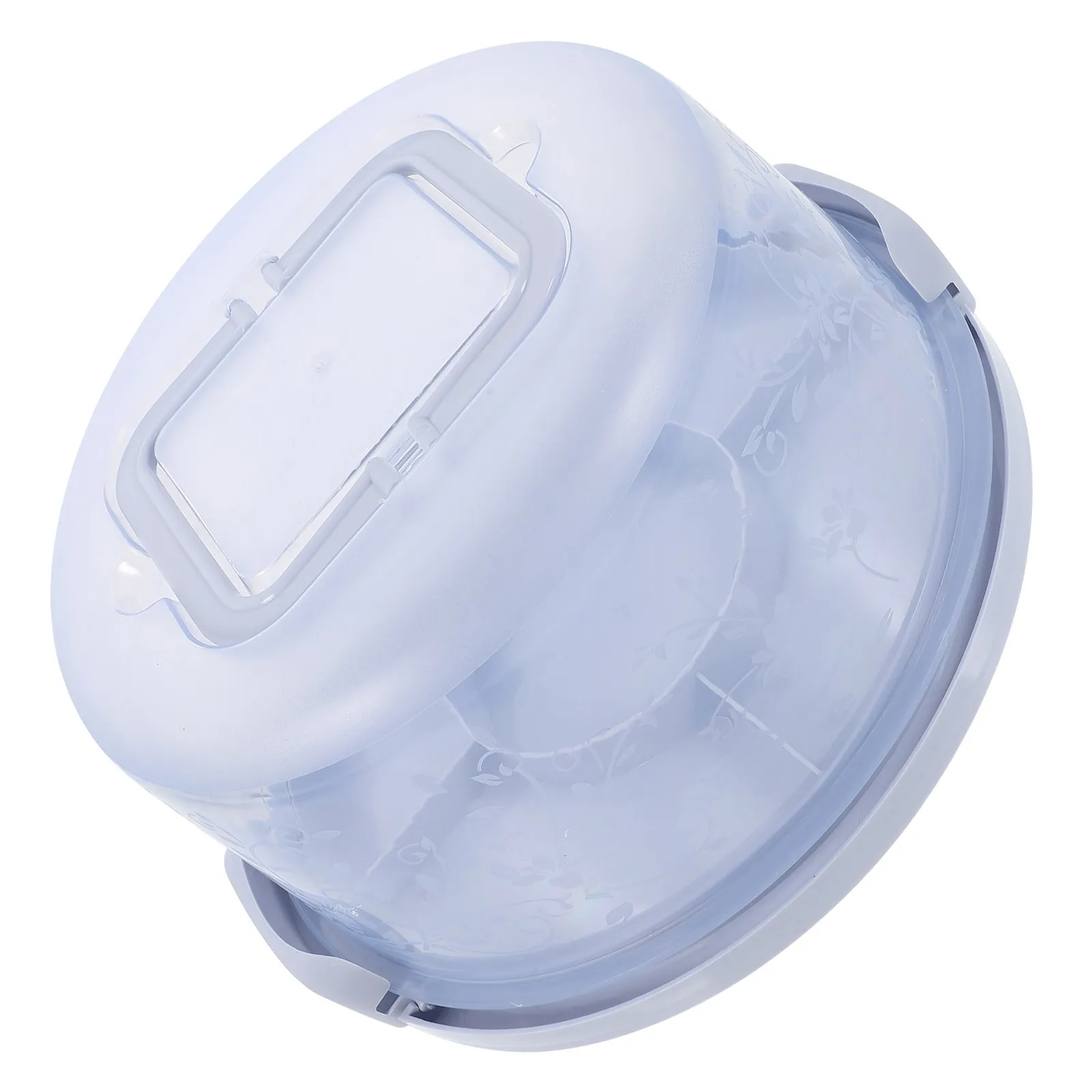 Portable Clear Reusable Cake Box with Handle for Cupcakes Muffins Cookies Dessert Storage and Transport