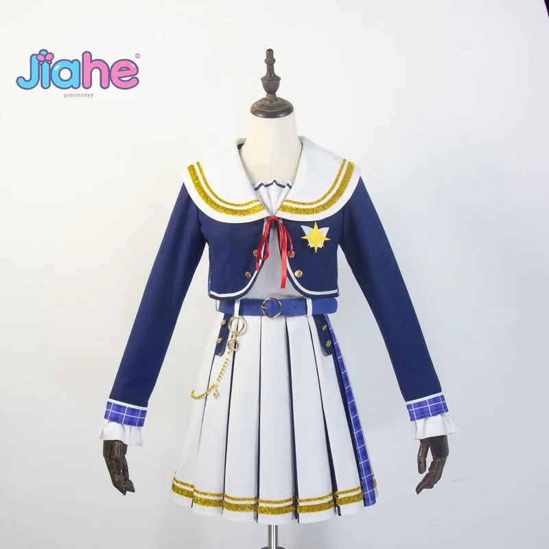 كوكب أيكاتسو! أزياء تنكرية هانا رولي بيت شيوري كيو بيت روز جيرل سويت JK فستان بحار قميص حفلة الهالوين زي جديد