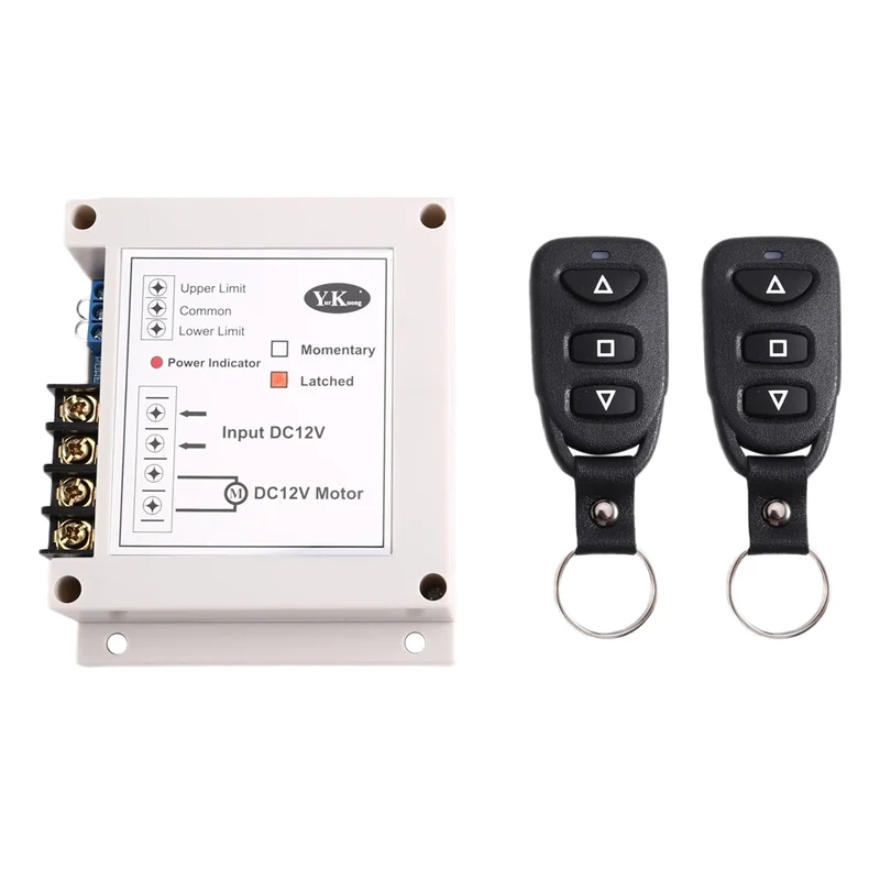 B04C-DC12V 40A 400W Wireless Motor Controller Remote Control For Garage Doors Curtains Roller Shutters And More