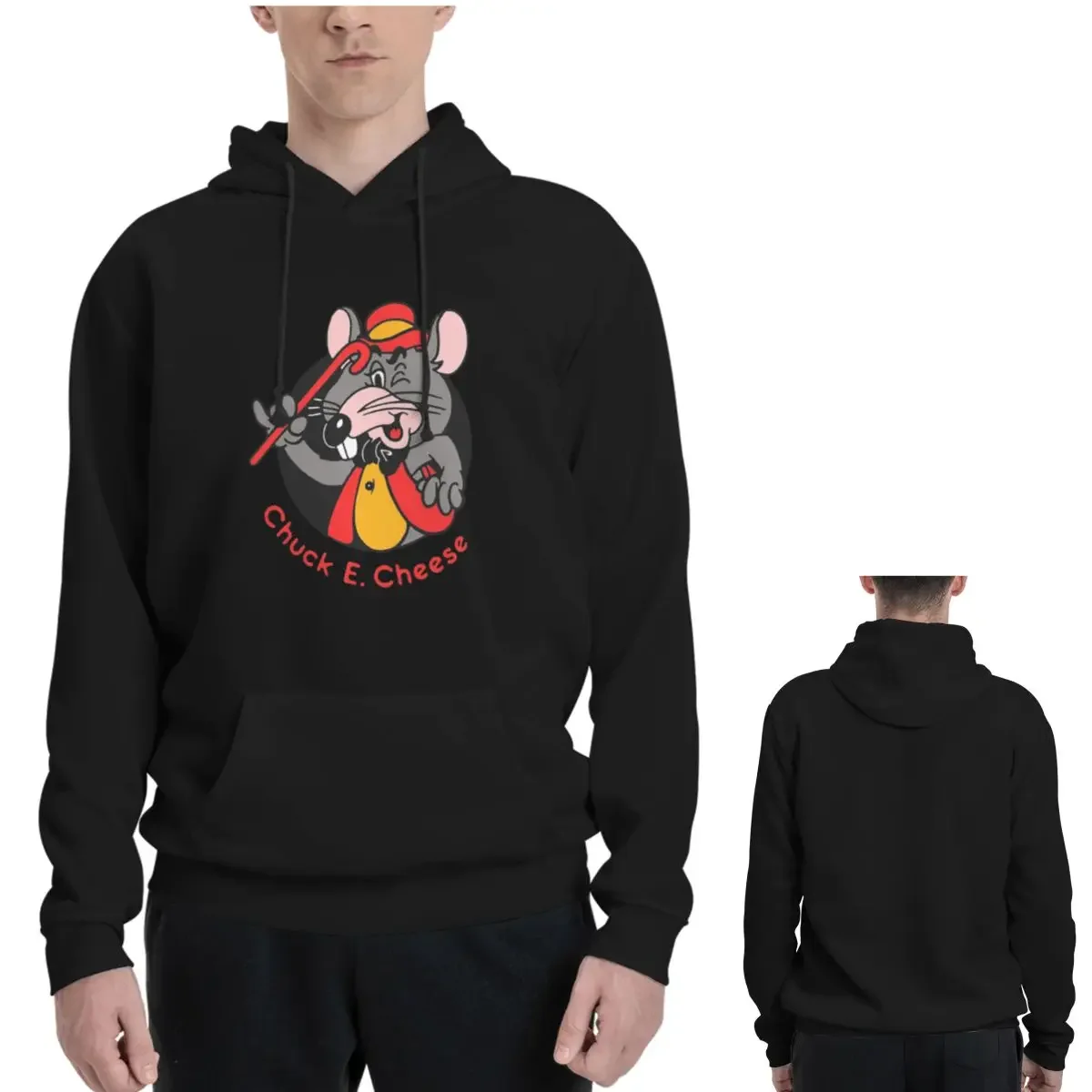 Pizza Time Theatre Chuck E Cheese Hoodies Men's Women Casual Pullover Sweatshirt Hip Hop Long Sleeve Streetwear Autumn Winter