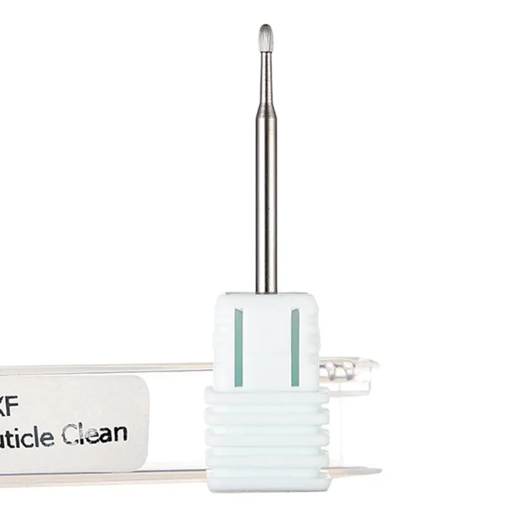 Foret de sécurité pour lime à ongles en acier au tungstène, manucure en carbure pour le nettoyage et le retrait des cuticules, le polissage