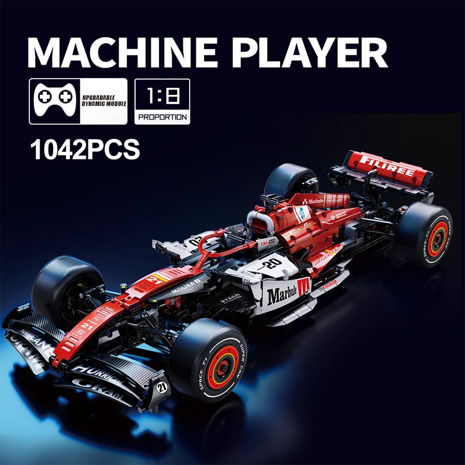 

Technical 1:8 Scale Sports Car Building Blocks Famous Mechanical Racing Vehicle Assemble Bricks Educational Toys Gifts For Boys