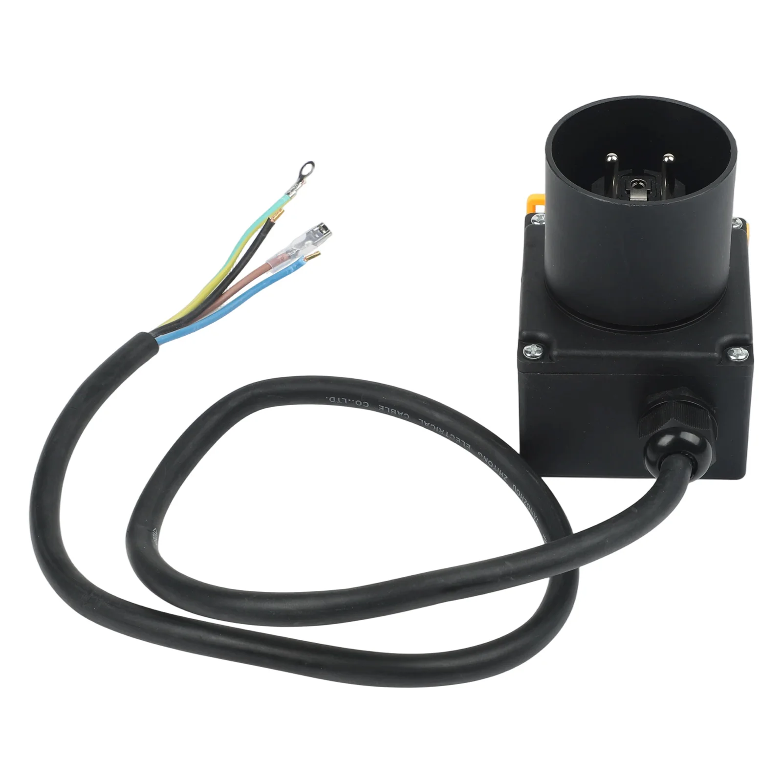 

KOA7 250V Motor Protection Switch with 16A Socket IP54 Rated for Wood Splitter Table Saw HCK3T Log Cutter Industrial Use