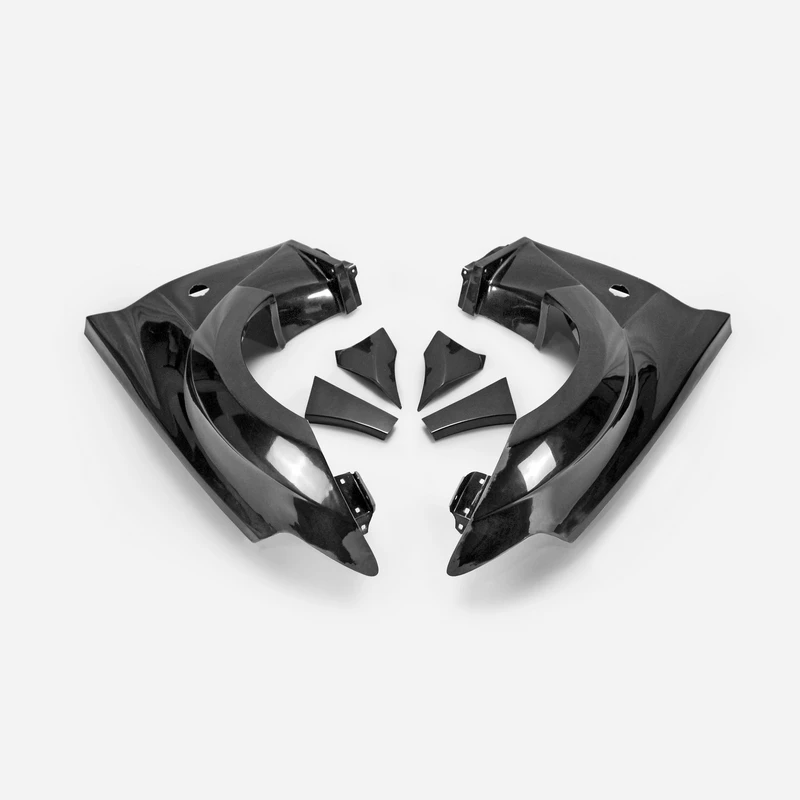 

For Nissan 2009 Onwards 370Z Z34 VRS Style Front Fender with Front Bumper Extension (USA Warehouse Including Shipping )