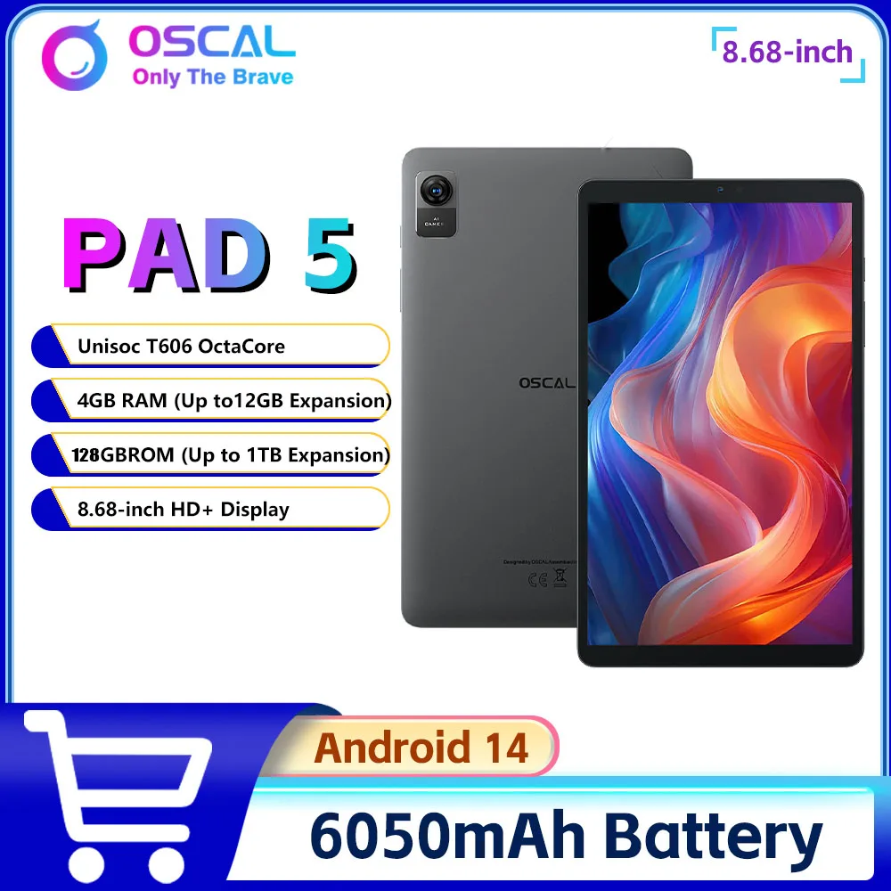 Blackview OSCAL Pad 5 Tablet 8.68-inch 4GB 128GB 6050mAh Dual