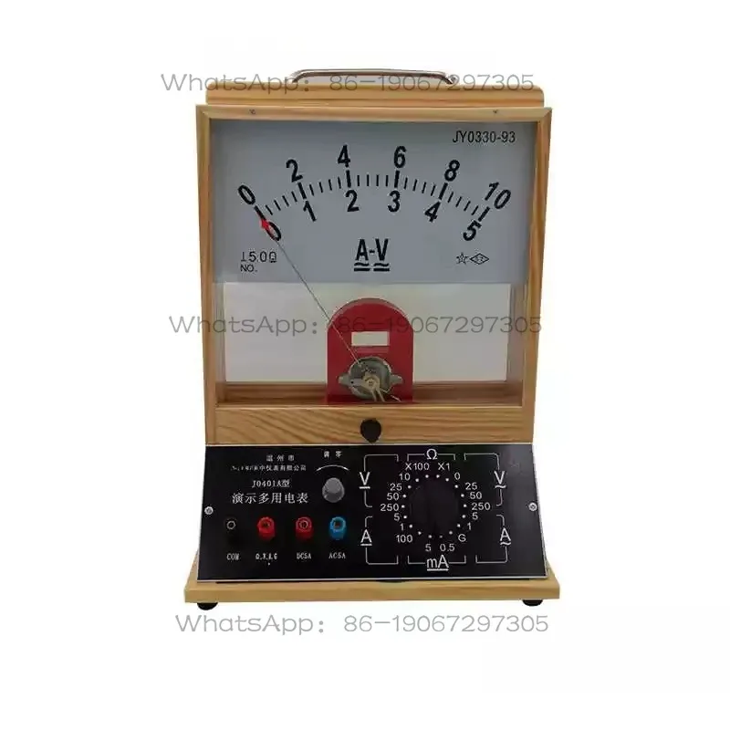 Multi-range Multi-purpose Demonstration Electric Meter Current Voltmeter High School Physics and Electricity Teacher