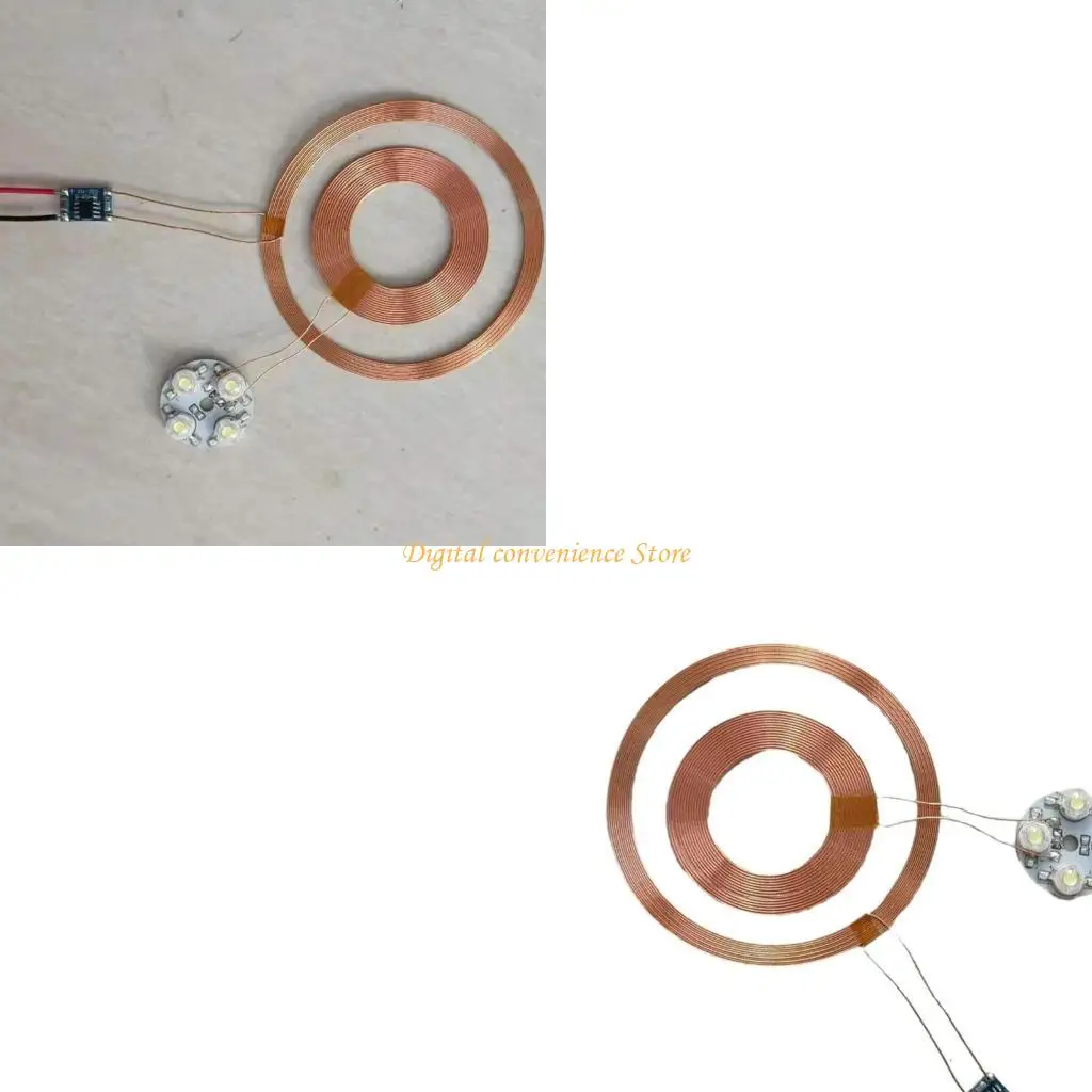 

97QA 9V-12V Large Current Cordless Power Supply Charging Module Transmitters Receiver