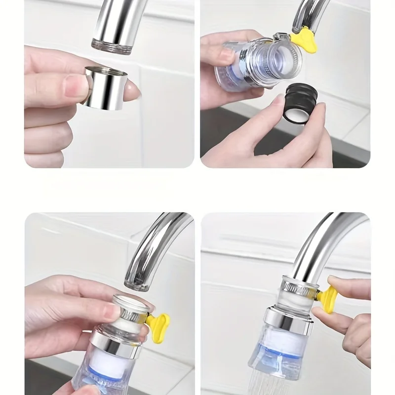 1pc Universal Interface Faucet Mount Filters Faucet Water Filter Purifier Kitchen Tap Filtration For Kitchen Bathroom view 4