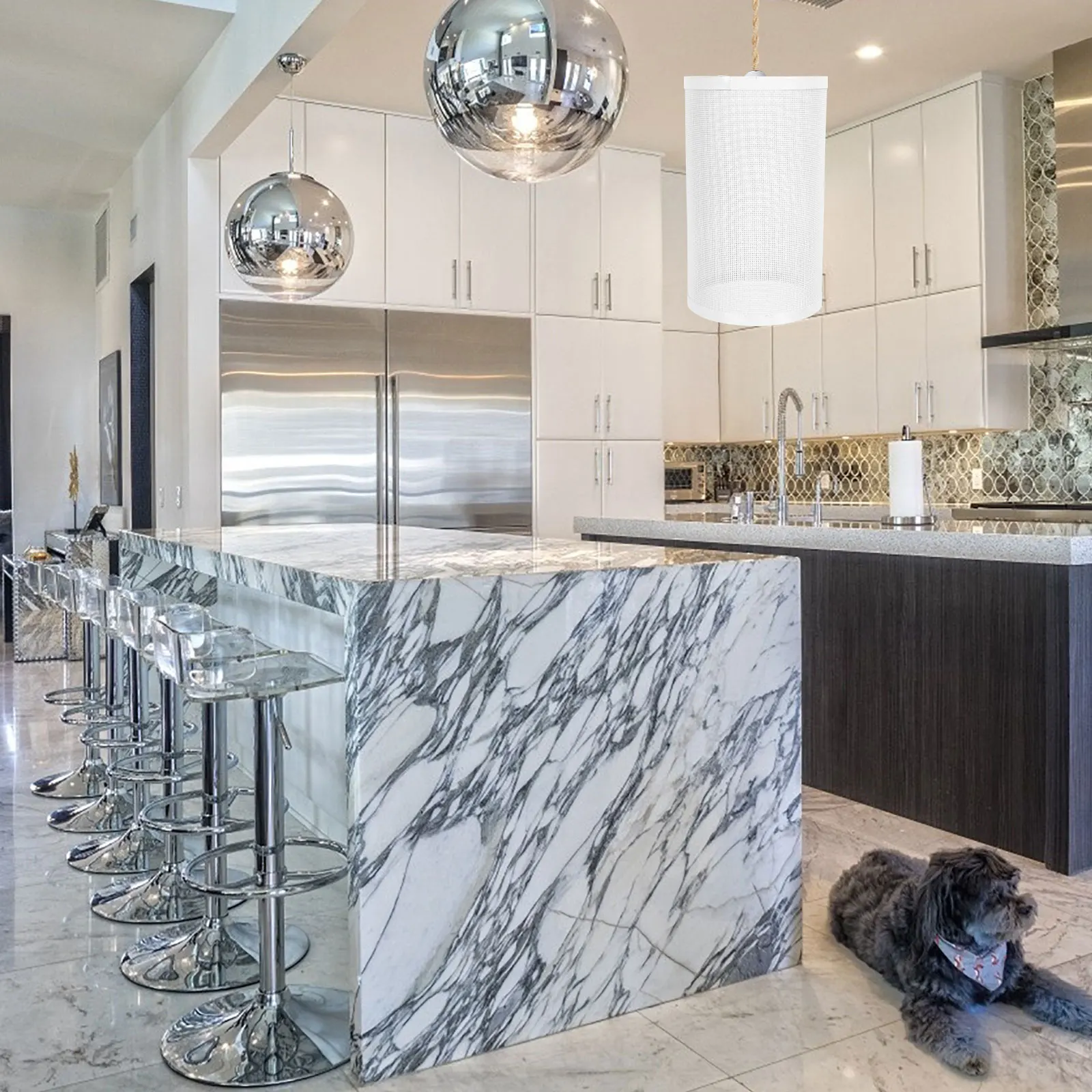 

1Pcs Iron Art Lampshade Hollow Out Stylish Simple Shape Decorative Hanging Light Cover Home Use Lamp Cover Iron Art Lampshade