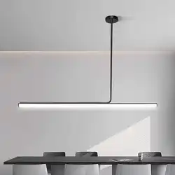 Nordic Minimalist LED Pendant Lights Hanging Wire Line Lamp For Dining Table Living Room Kitchen Restaurant Home Indoor Lighting