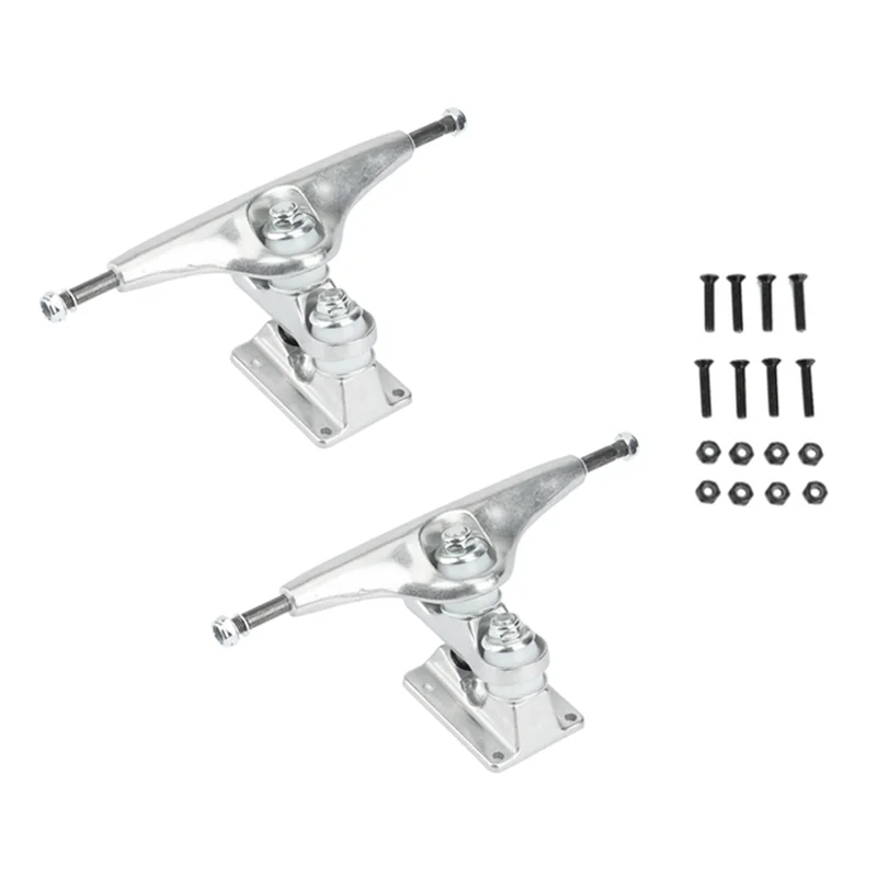 

6.25Inch Skateboard Bracket 1Pair Rear Truck Double Floor Longboard Trucks HR85A