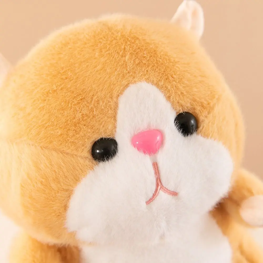 

Cute PP Cotton Hamster Plush Toy Soft Collection Plush Hamster Doll Ins Comfortable Hamster Stuffed Plushie Doll Home Decor