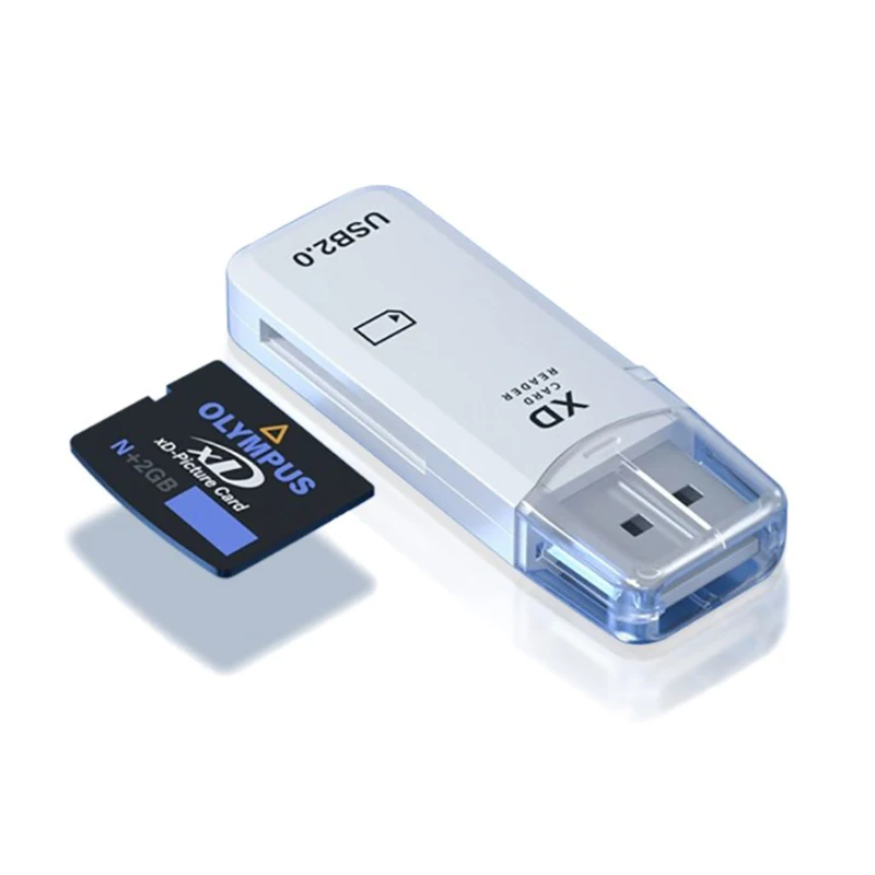 1Pc XD Picture Card Reader USB 2.0 Memory Adapter For Olympus Fuji Cameras Type C To Micro Usb  C Otg Ugreen.
