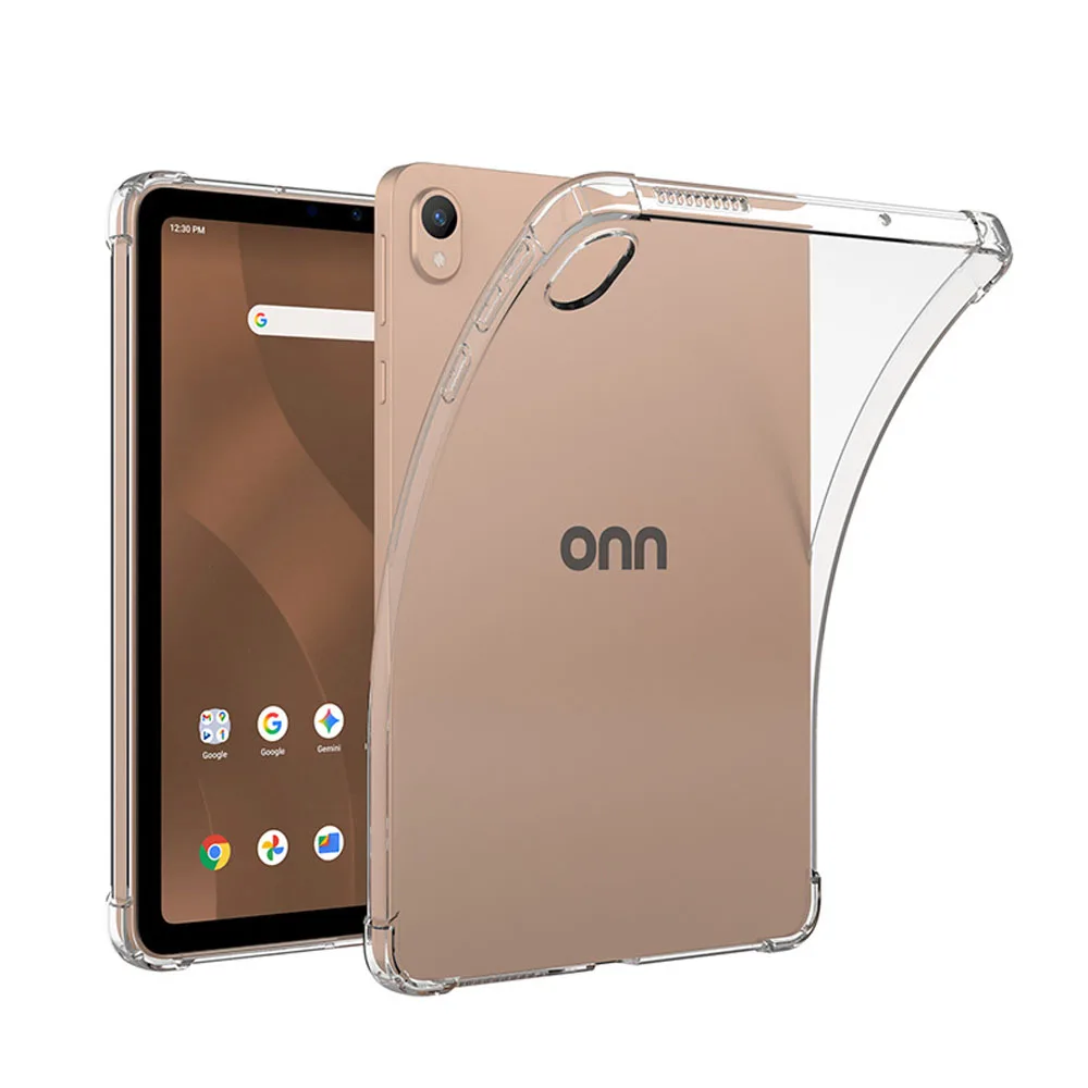 Clear Four Corner Air Cushion TPU Case For Onn 8.1-inch Core Tablet (2026 Model) Shockproof Protective Back Cover