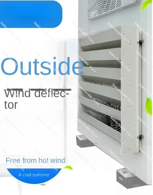 External Air Conditioning Unit, Windproof Wind Deflector, Wind Guide Cover