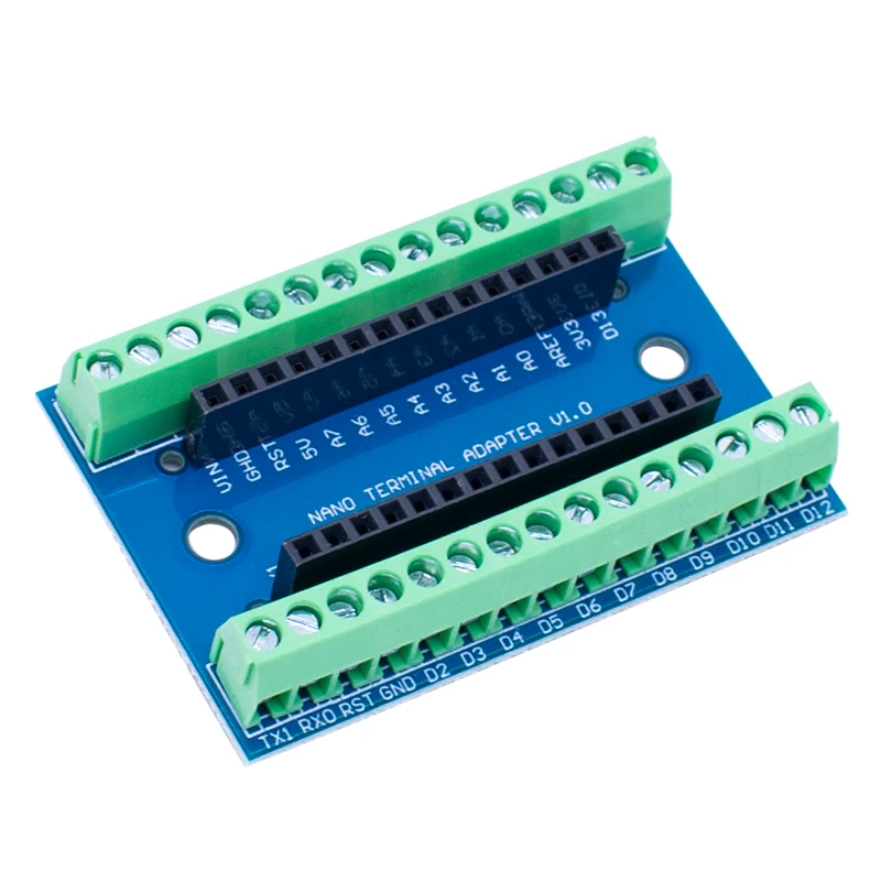 WAVGAT Standard Terminal Adapter Board For Arduino Nano 3.0 V3.0 AVR ATMEGA328P ATMEGA328P-AU Module Expansion Shiled Module