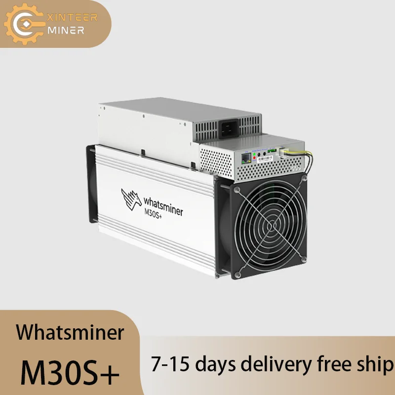 New MicroBT Whatsminer M30S+ 82/86/92/94/96/98Th/s 36W BTC Mining Machine SHA256 Algorithm New Asic BTC Miner