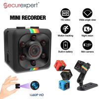 Mini Camera Waterproof Cycling Car Recorder Camera 1-10PCS SQ11 1080P 2MP Surveillance  Night Vision Sports Camera Outdoor