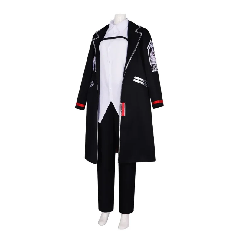 

ss13LIMBUS COMPANY Anime RyoShu Cosplay Costume Trench Suit Halloween Party Men Women Clothes Uniforms